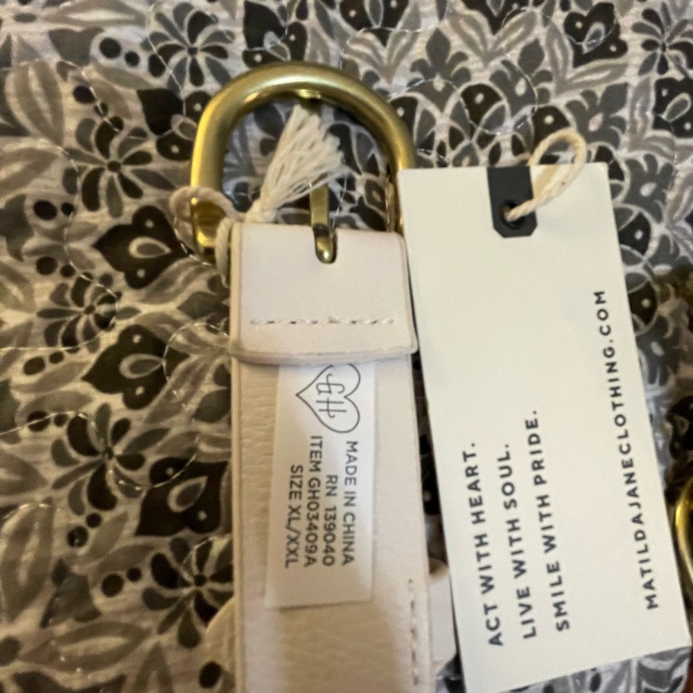 Good Hart belts by Matilda Jane